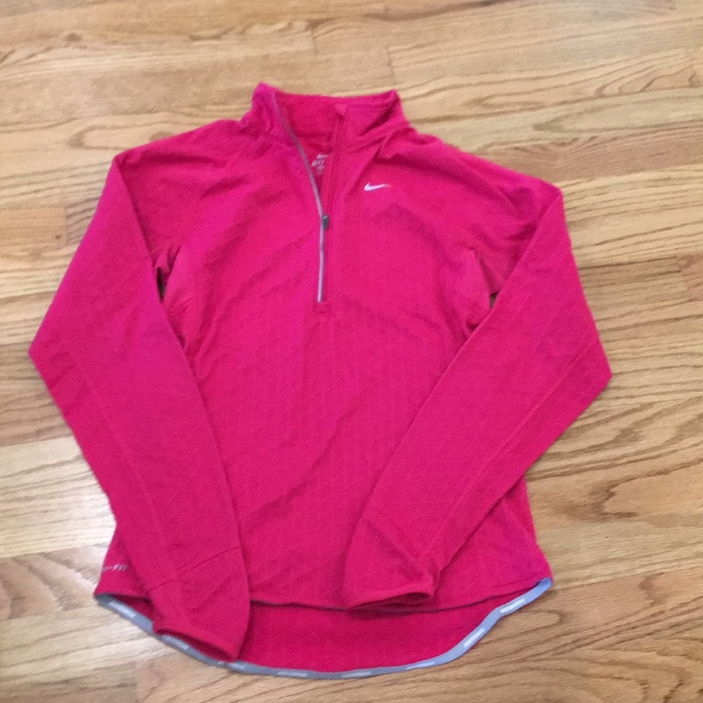 Nike dry fit pull over running gear